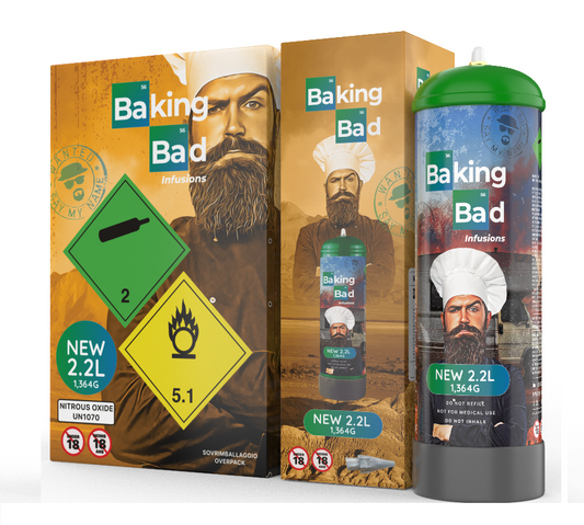 Baking Bad 2.2L N2O Cream Charger Canister