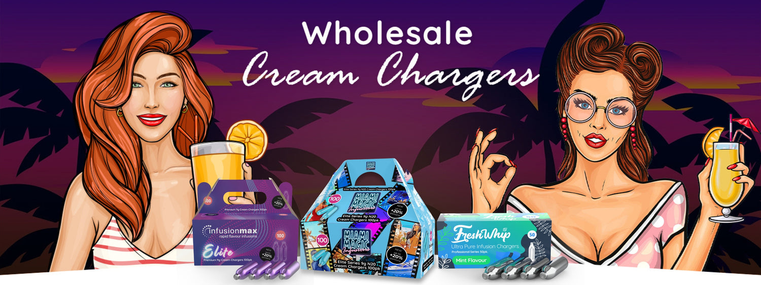 Wholesale N2O Cream Chargers