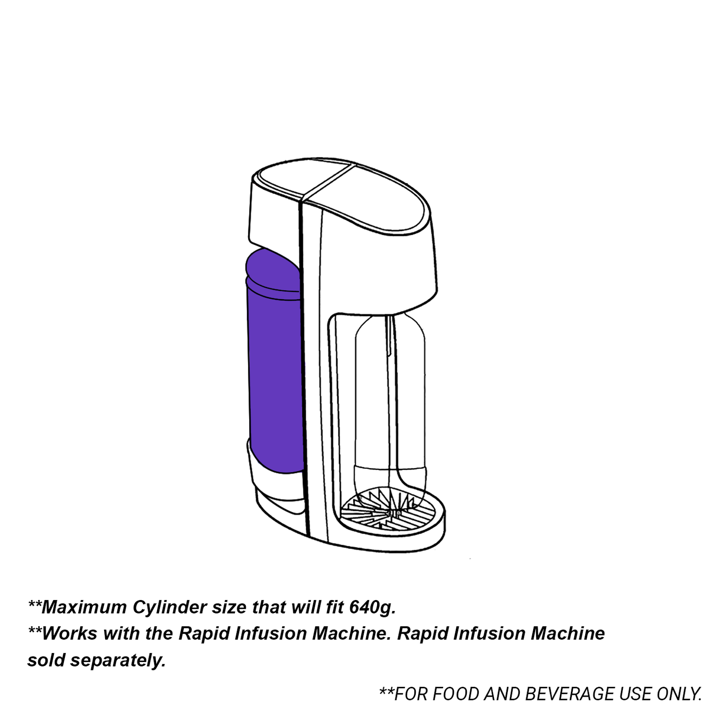 Infusionmax 615g N2O Cream Charger Canisters