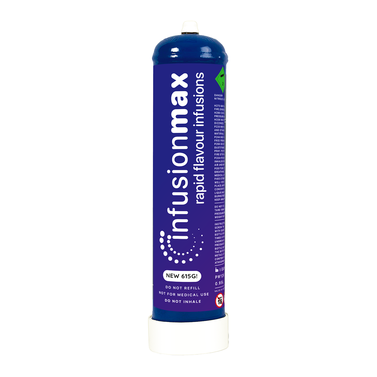Infusionmax 615g N2O Cream Charger Canisters