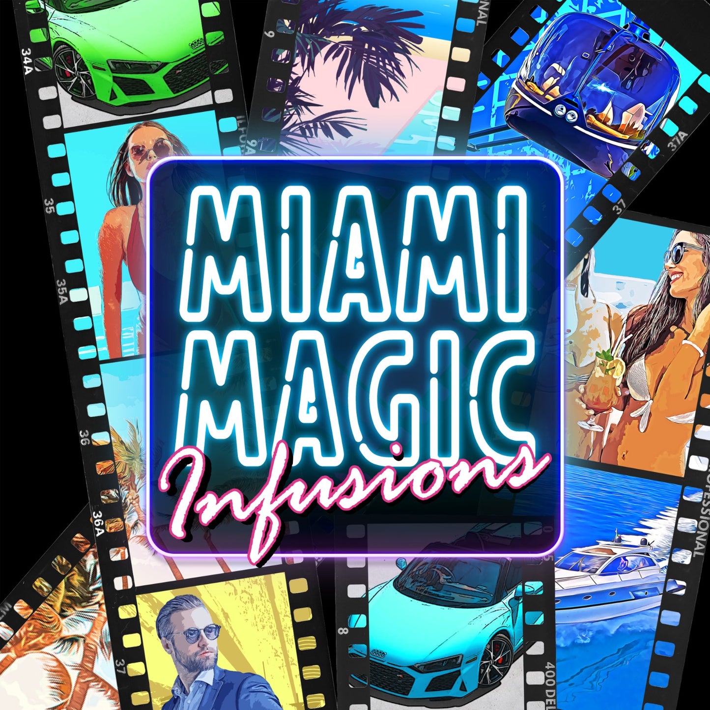 Miami Magic 9g 100 Packs N20 Cream Chargers - SALE Up to 25% OFF!