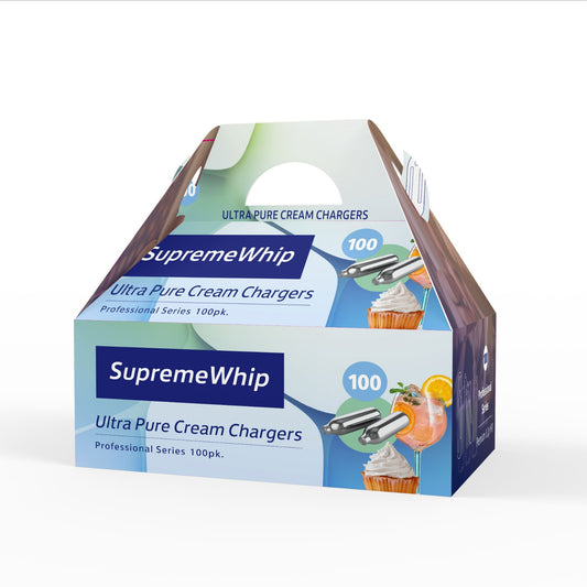 SupremeWhip 8.2g N2O Cream Chargers in 100 Packs