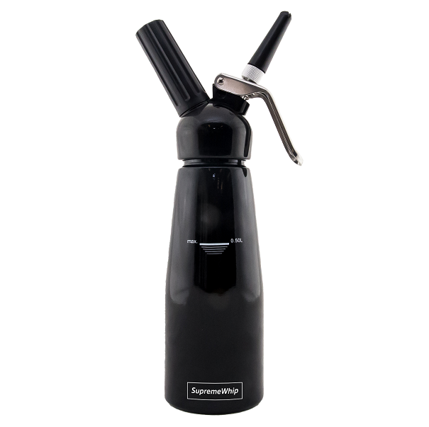 600-pack cream chargers with black dispenser