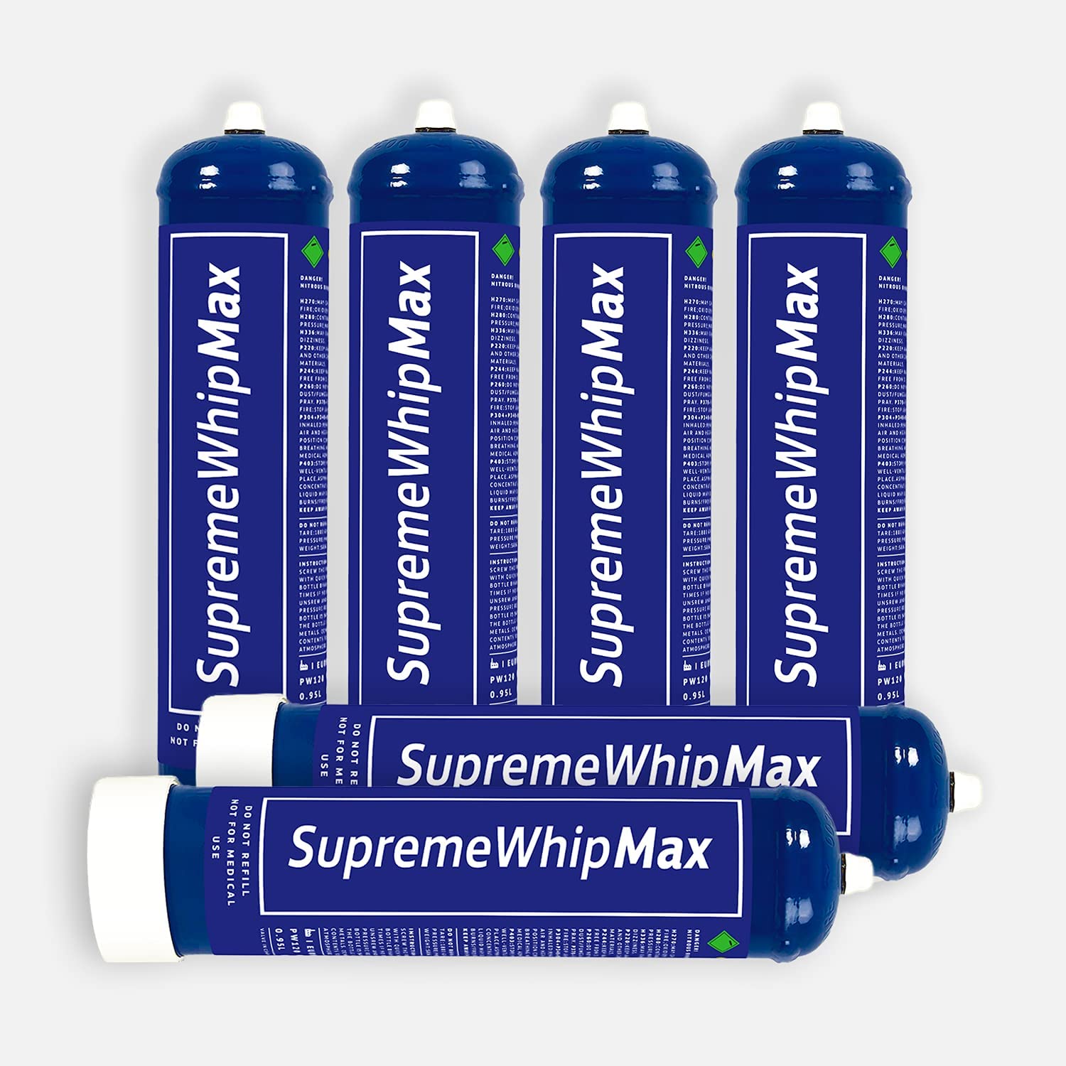 Whipped Cream Chargers 0.95 Litre Carton of 6 Cylinders Online