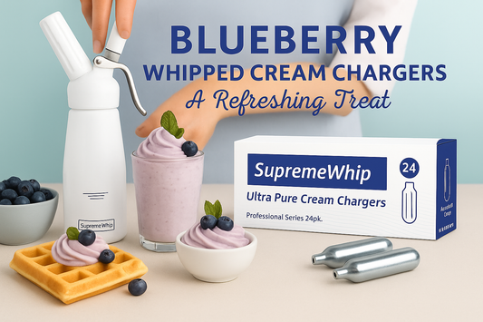 Blueberry Whipped Cream Chargers: A Refreshing Treat