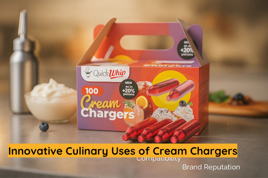 How Cream Chargers Elevate Cocktails and Desserts in Professional Kitchens?