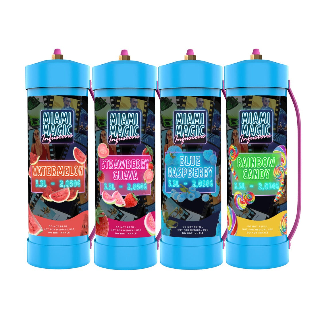 2kg Culinary Gas Cream Charger Cylinders