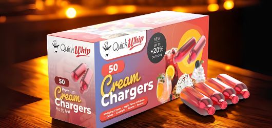 QuikWhip N2O Cartridges Cream Chargers