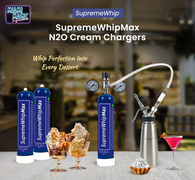 Cream Chargers N₂O in the Food Industry