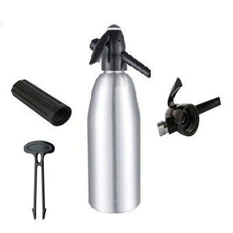 Soda Siphon Silver