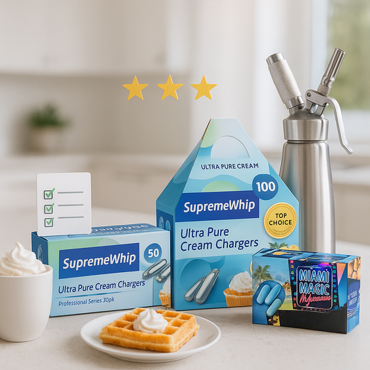 How to Choose the Best Whipped Cream Chargers for Your Kitchen?