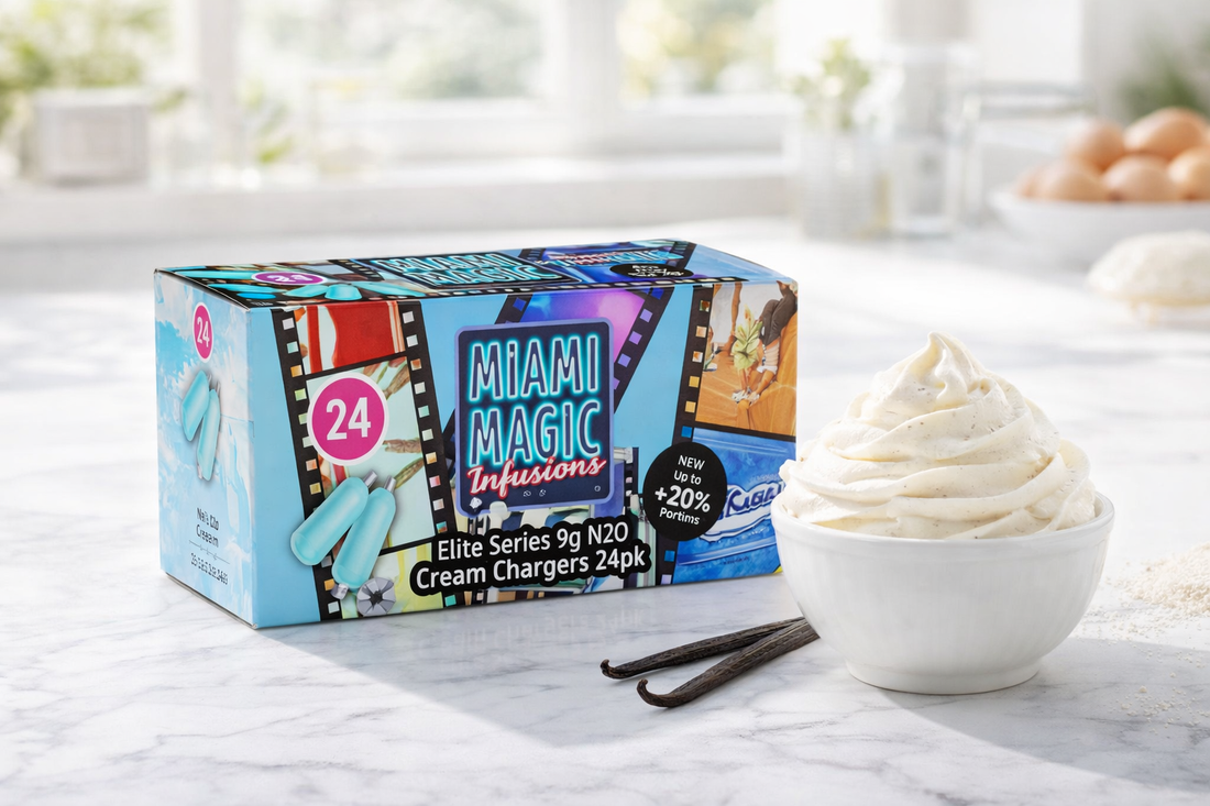 How to Make Silky Vanilla Bean Whipped Cream Using a Cream Charger?
