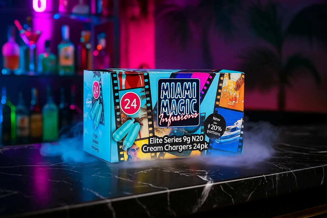 Miami Magic Chargers: How Miami Magic Adds Flavor and Color to Desserts and Drinks