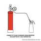 KingWhip Whipped Cream Chargers, 3.3 Liters  (2 kg)  N2O Cylinder 20%OFF