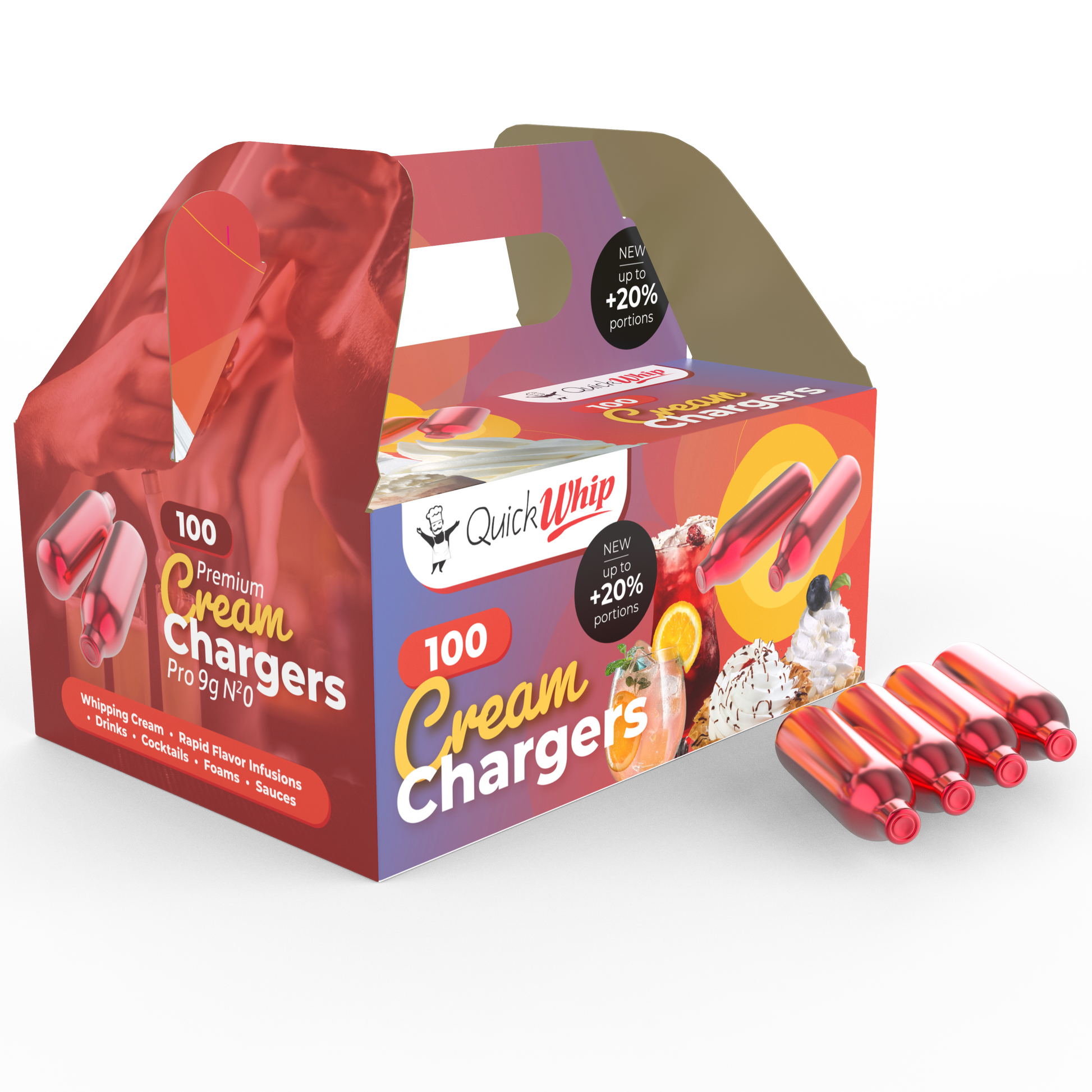 QuickWhip Pro Cream Chargers