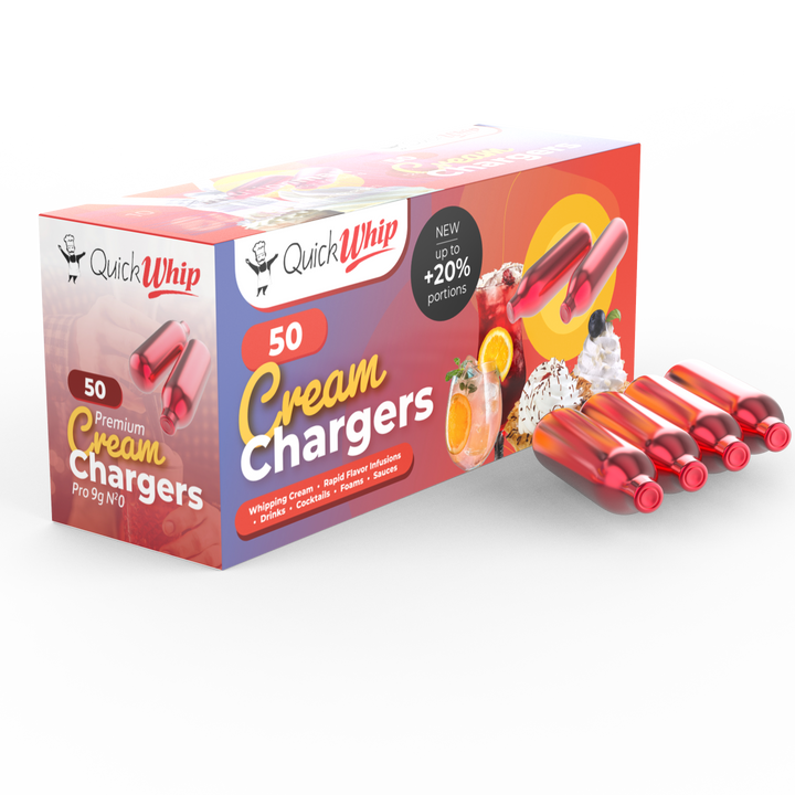 Buy Premium Whipped Cream Chargers & Cartridges