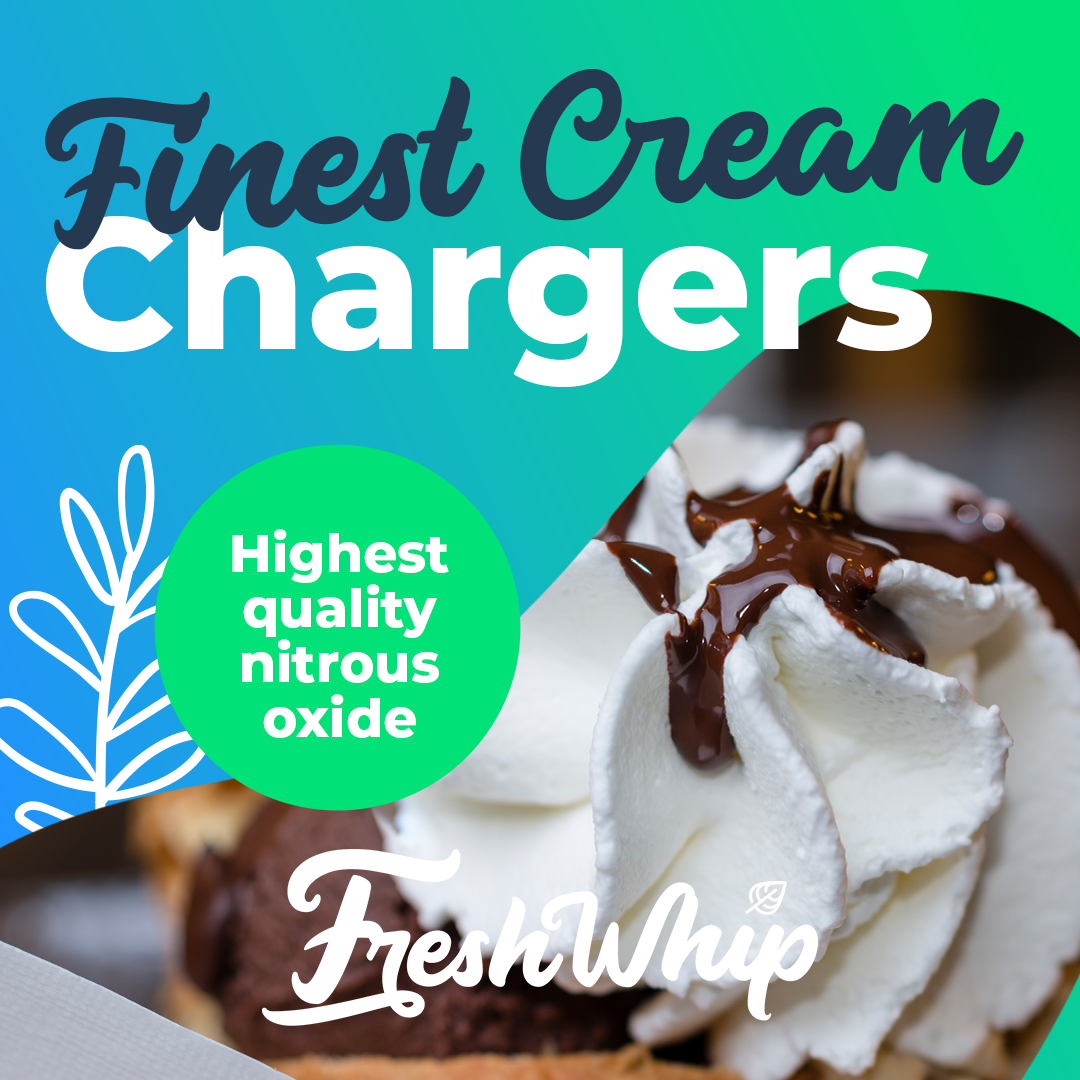 Cream Chargers Mint Flavoured 24Pks