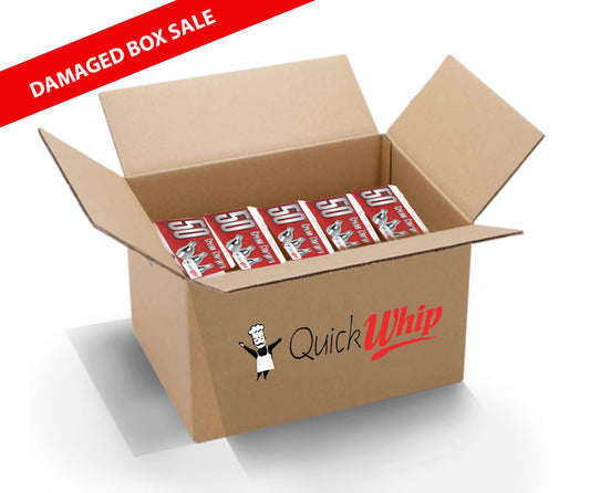 QuickWhip Cream Chargers Full Cartons of 600 8g N20