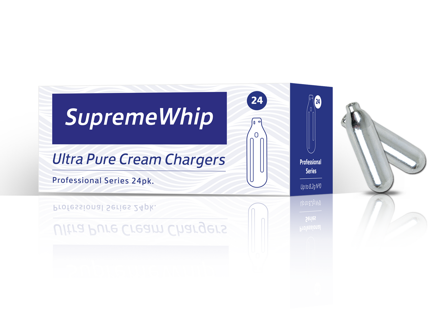 Easy whip starter pack with dispensers