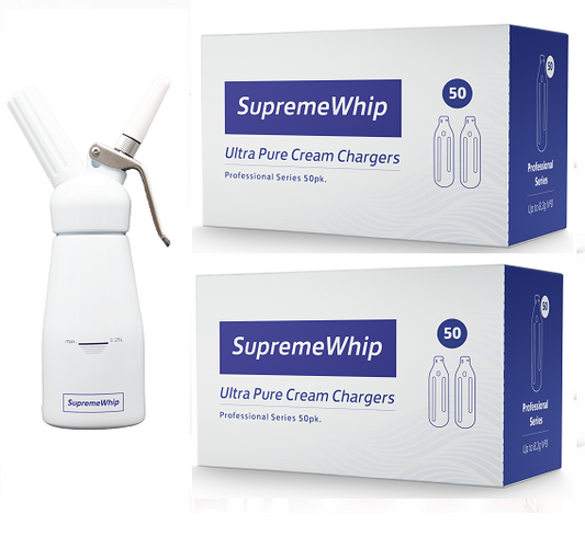 supremewhip cream charger starter pack